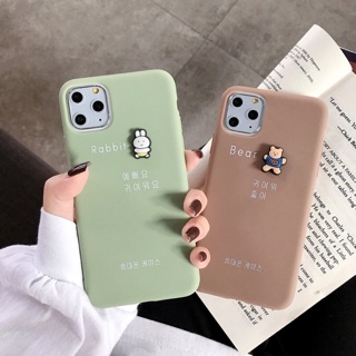 Ốp lưng iPhone silicone dẻo họa tiết 3D nổi