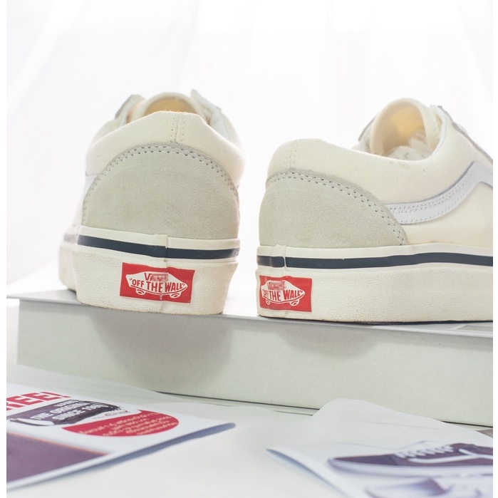 Giày Sneaker Nam, Giày Vans [REAL] Old Skool Cream cho nam nữ