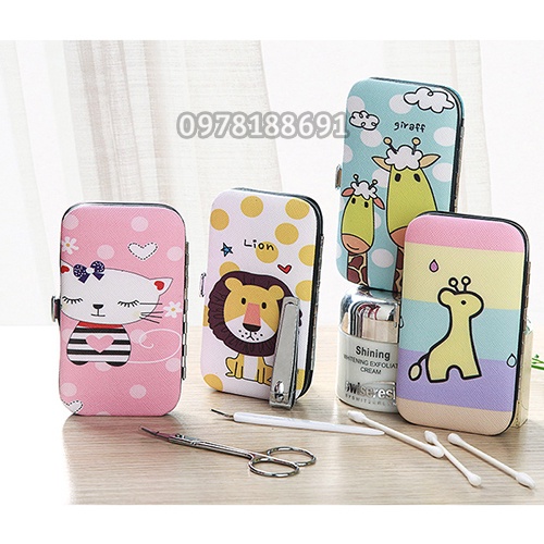 Bộ Bấm Móng Tay 7 Món Bằng Thép Không Gỉ