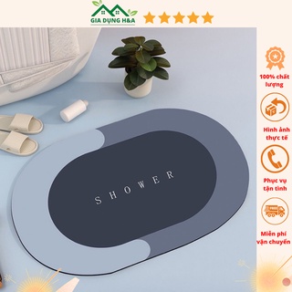 Thảm lau chân Silicon sang trọng chống trượt cao cấp cho gia đình