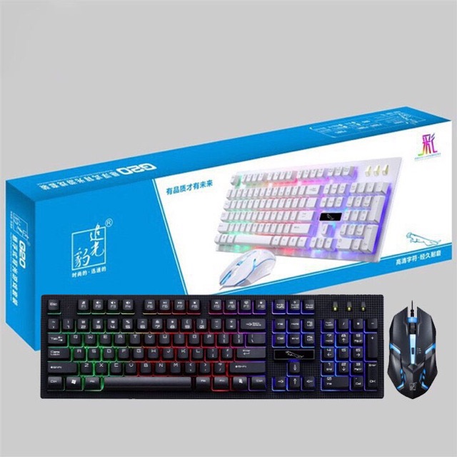 Bộ bàn phím chuột Gaming giả cơ G20 - Led cực chất | BigBuy360 - bigbuy360.vn