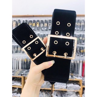 Đai váy nhung 8 lỗ bản to