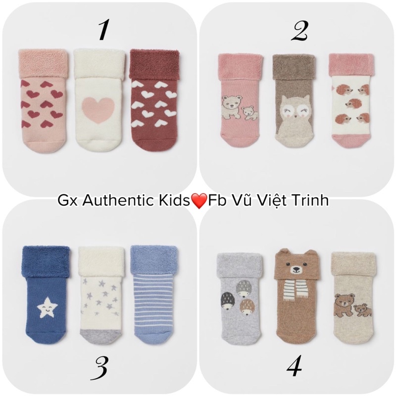 Tất chống trơn cho bé loại dầy ấm