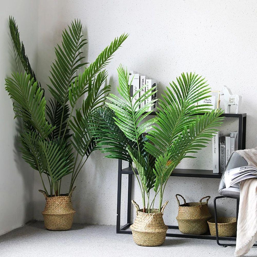 Lá Cọ Giả Trang Trí Tiệc Cưới Kích Thước 60 / 68CM|Cây Cọ Giả Giống Người Sống Động Như Thật