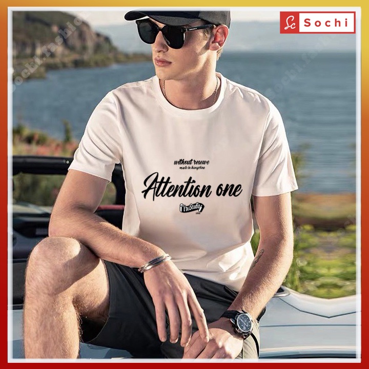 Áo thun ngắn tay nam cao cấp, áo phông cotton nam ngắn tay chất mịn mát CZ631