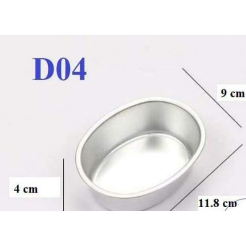 Khuôn nhôm nướng bánh mỳ hoa cúc / khuôn thoi ,ovan D03 D04 D08