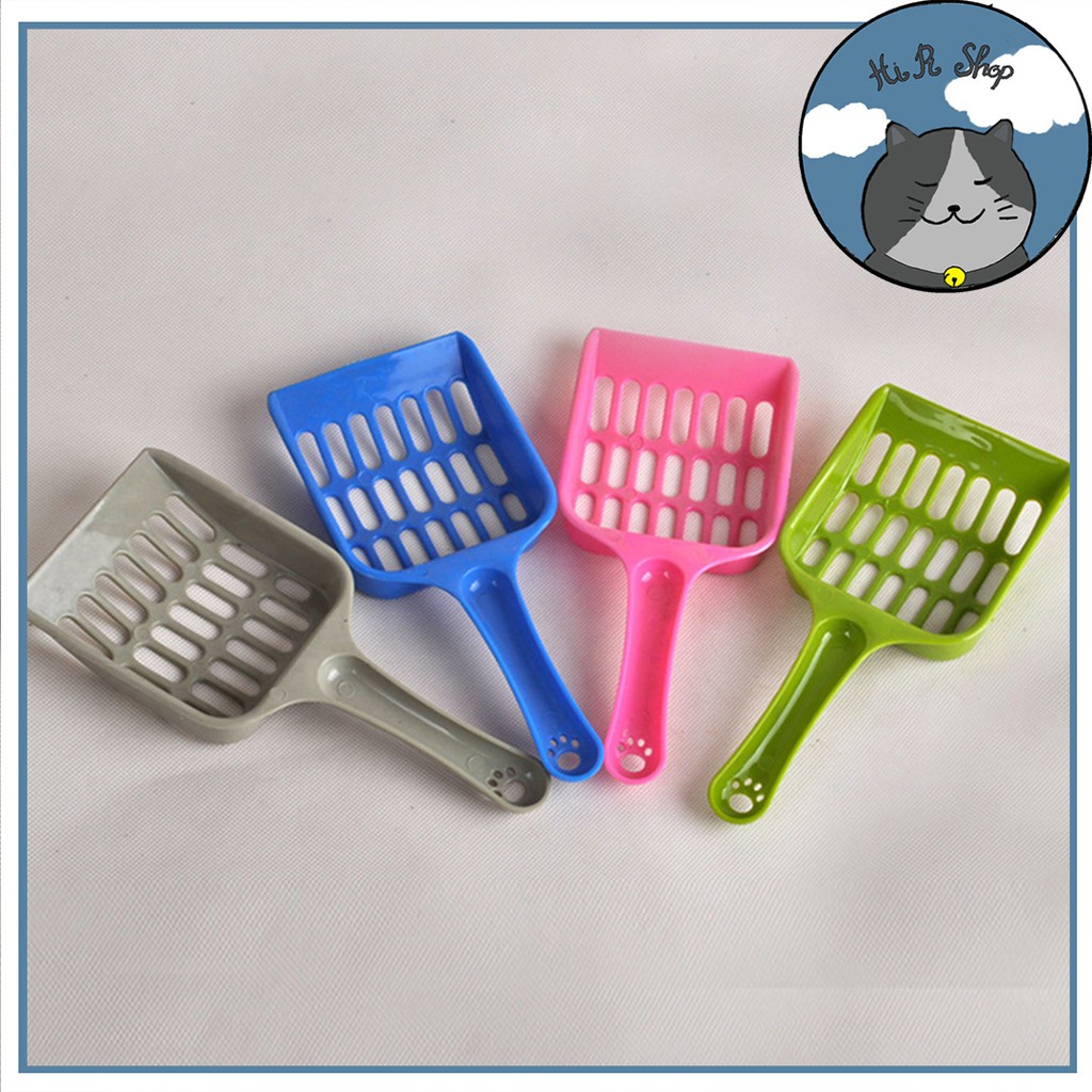Xẻng Hót Phân Cho Chó Mèo Chất Liệu PVC An Toàn Vệ Sinh Dễ Dàng Tẩy Rửa Cho Thú Cưng
