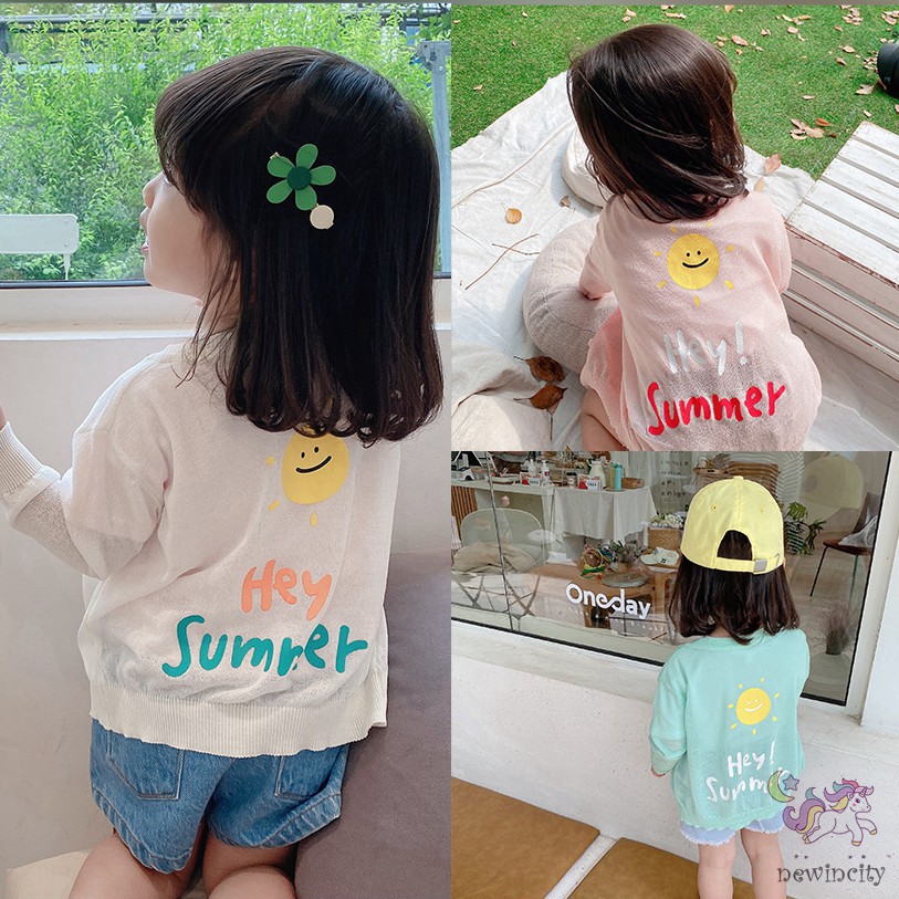 Áo Khoác Chống Nắng Dễ Thương Cho Bé