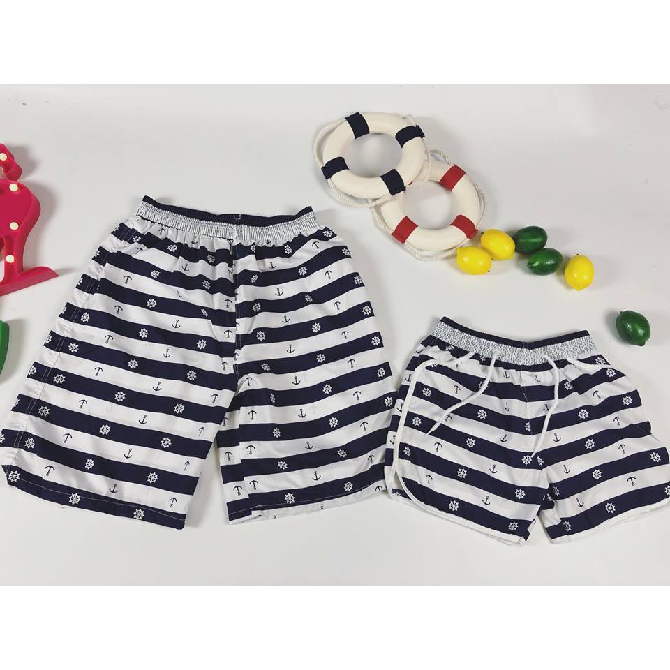 Quần đôi đi biển hàng QC