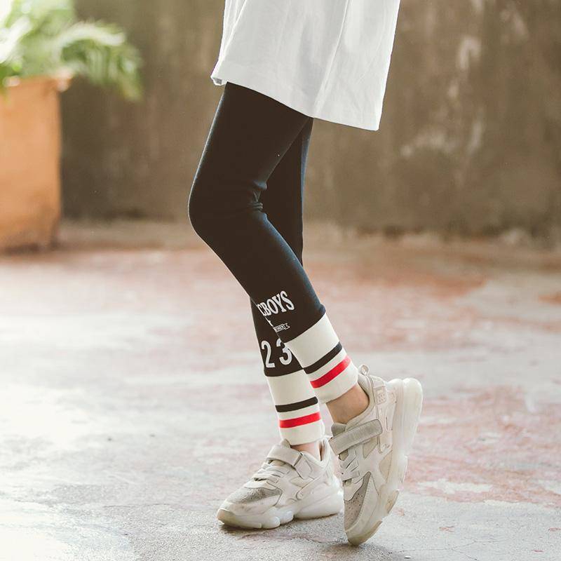 Quần legging giữ ấm thời trang mùa thu đông xinh xắn cho bé gái