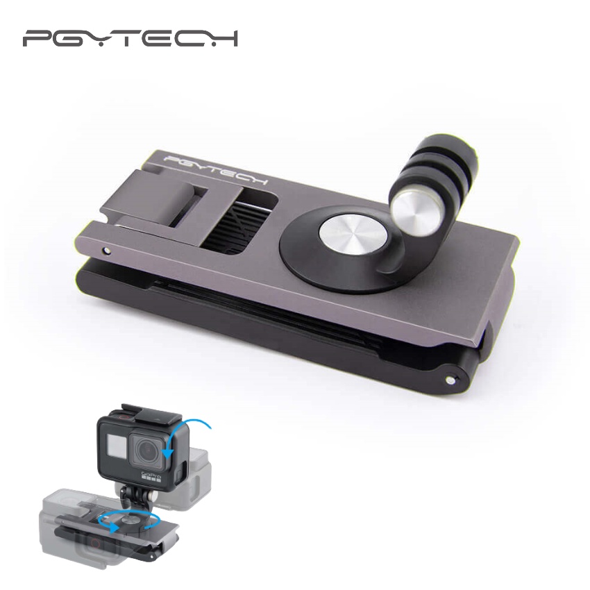 Bộ kẹp giữ Action Camera Strap Holder – PGYtech - Hàng chính hãng - Nhỏ gọn, dễ dàng mang theo và sử dụng.