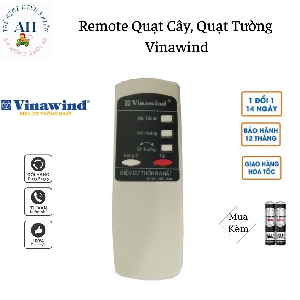 Điều Khiển Quạt Từ Xa VINAWIND - Điện cơ thống nhất.