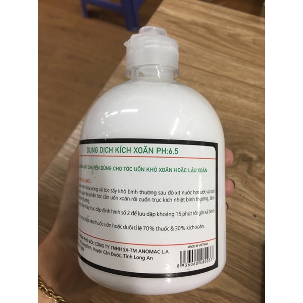 Dung dịch kích xoăn chuẩn hàng cty 450g