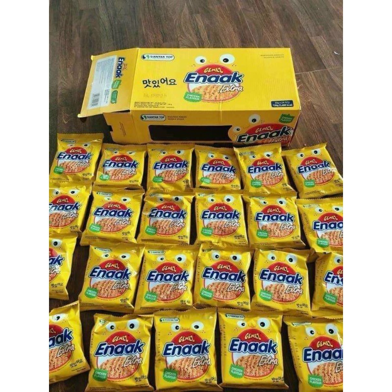 1 Thùng Snack Mì Enaak Extra