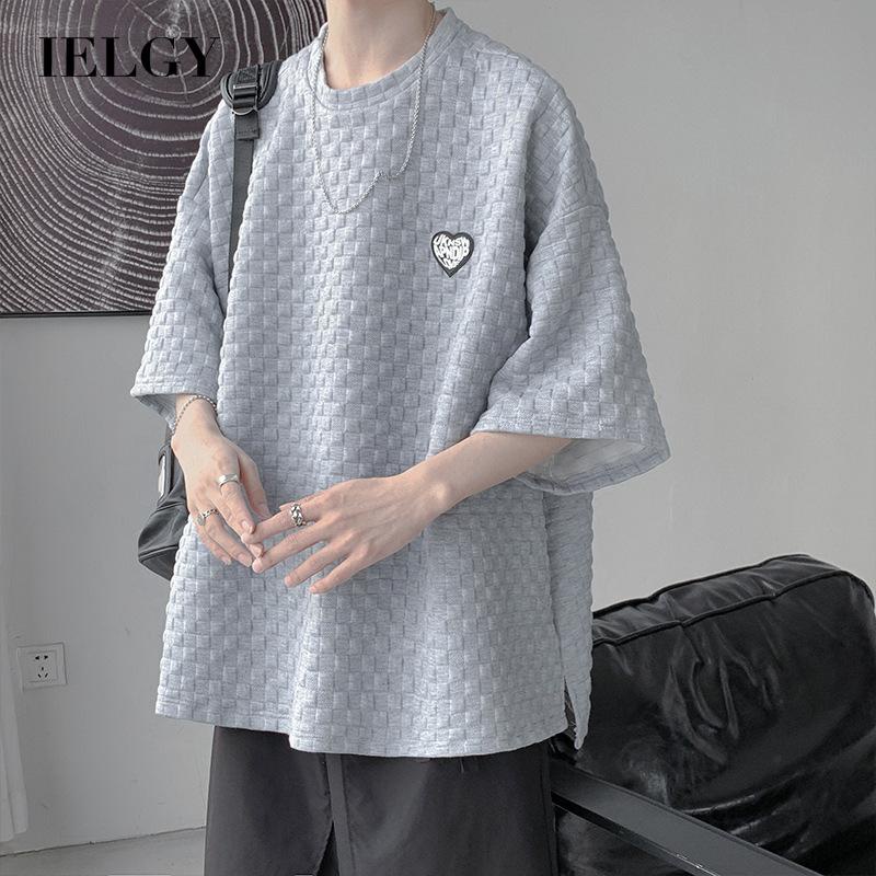 Áo thun IELGY tay lửng đa năng đơn giản tùy chọn màu sắc dành cho nam
