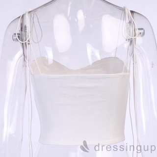 Áo cột dây xếp ngực sexy