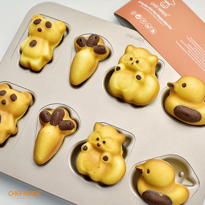 (Có sẵn - chính hãng) Khuôn bánh Chefmade các mẫu