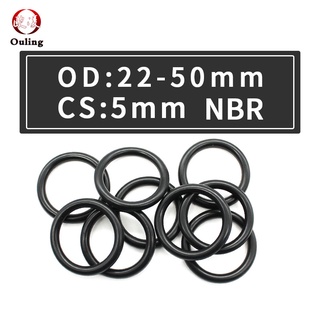 Set 20 Vòng Đệm Cao Su 5mm OD22 / 25 / 28 / 30 / 32 / 34 / 35 / 36 / 38 / 40 / 42 / 45 / 48 / 50 * 5mm