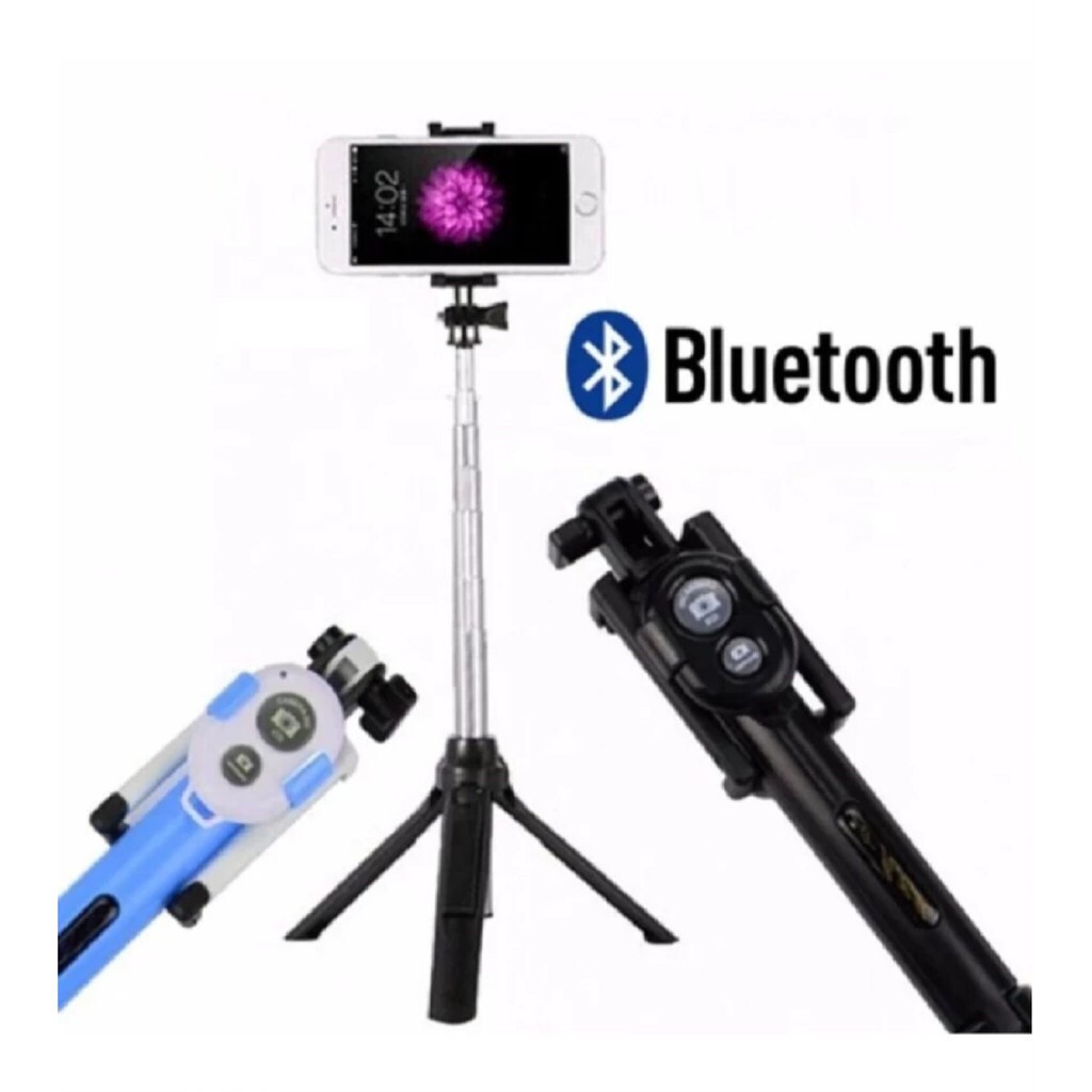 GẬY CHỤP ẢNH KÈM GIÁ ĐỠ 3 CHÂN | BigBuy360 - bigbuy360.vn