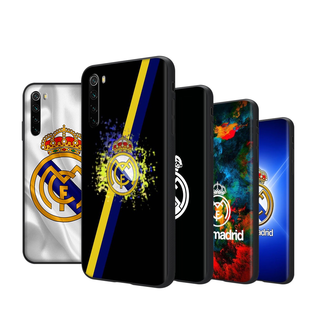 Ốp Lưng Mềm WI-77 Madrid Club Tương Thích Cho Xiaomi Poco M3 F3 X3 M2 GT Nfc Pro Black Cover