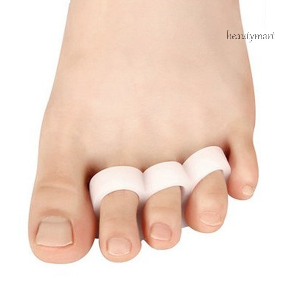 [Hàng mới về] Cặp dụng cụ tách chỉnh thẳng ngón chân 3 lỗ hỗ trợ chứng vẹo ngón chân cái chăm sóc bàn chân