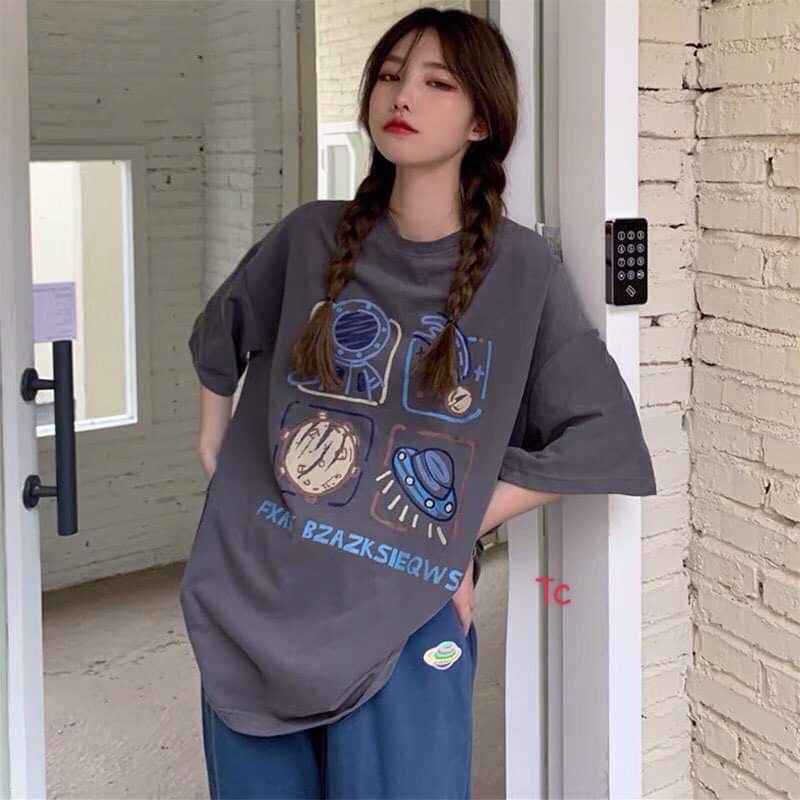 Áo thun tay lỡ hành tinh TC6