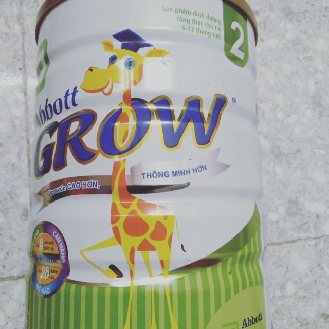 Sữa bột Abott Grow 2/900g giá chỉ có 290k