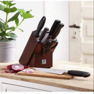 Bộ dao zwilling vier sterne mầu nâu
