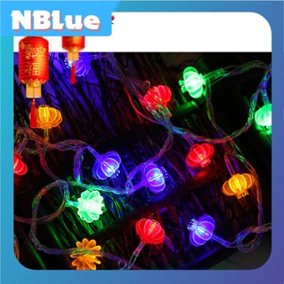 Đèn LED trang trí Tết đèn treo cây quất cảnh mẫu mới nhiều màu nhấp nháy 2m 3m 5m 6m 10m NBLUE