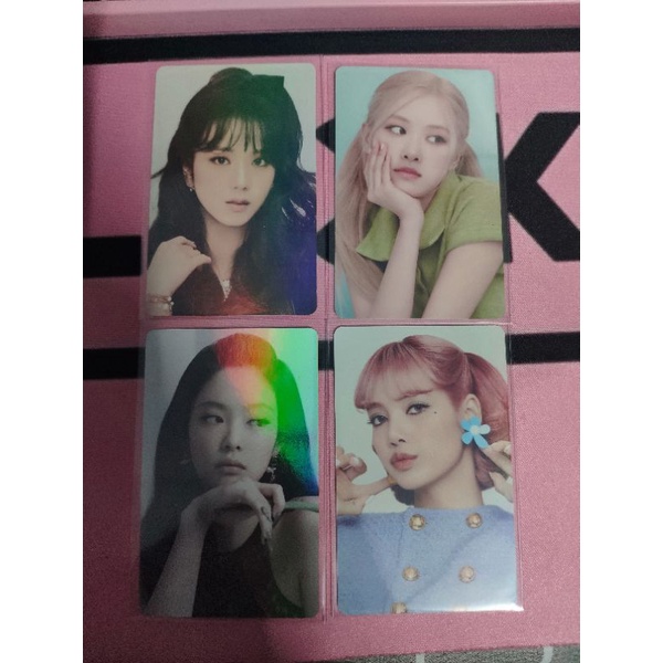 Photo card pre-order BlackPink welcoming 2022 official (ảnh thẻ wc22 của BlackPink)