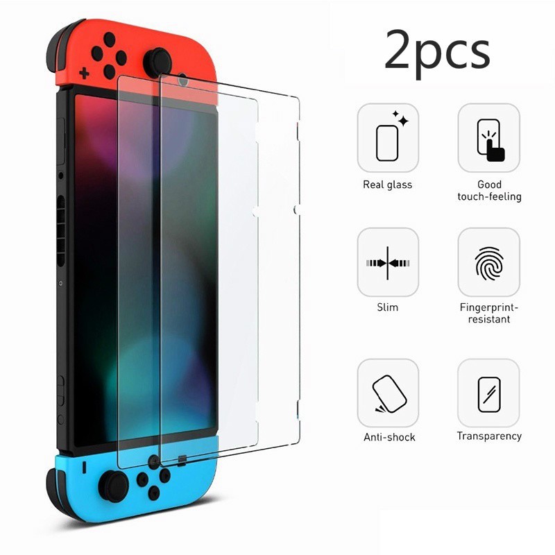 Phim dán cường lực màn hình 9H chống cháy nổ cho Nintendo Switch