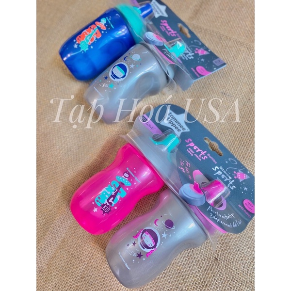 Set bình chống đổ chống tràn Tommee Tippee cho bé 12months trở lên