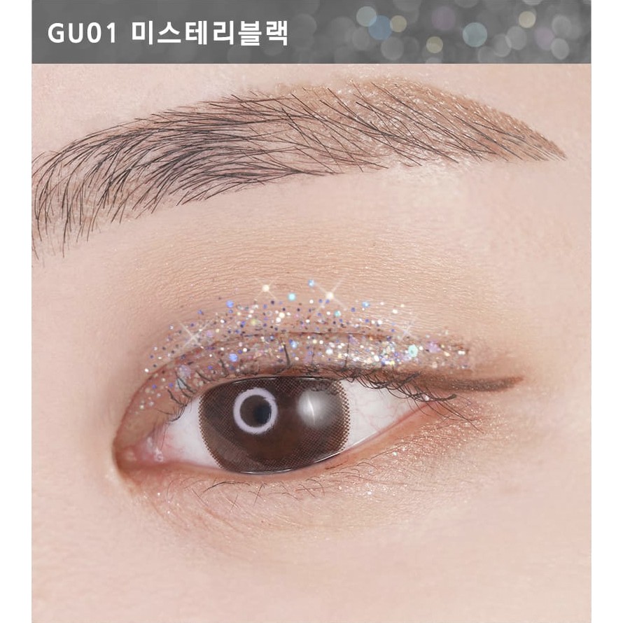 Kẻ Mắt Nhũ Cho Đôi Mắt Lấp Lánh Black Rouge Pearlvely I Glitter