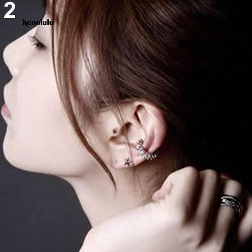 Bông Tai Kẹp Vành Tai Thời Trang Cá Tính Cho Nữ