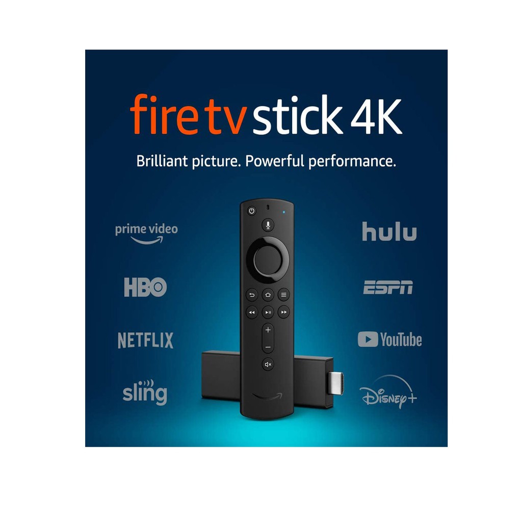 Amazon Fire TV Stick 4K with Alexa Voice Remote - Thiết Bị Smart TV Amazon