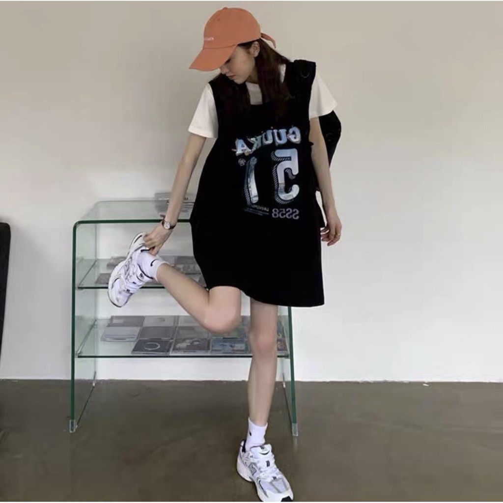 ÁO TANKTOP GUUKA 51 MÀU ĐEN UNISEX Dáng Thể Thao - Áo Ba Lỗ Form Rộng in chữ Hot