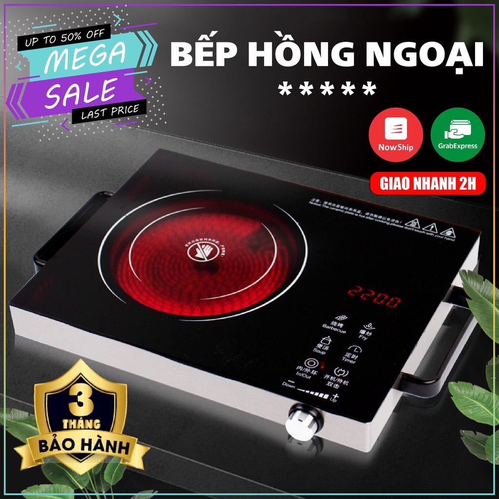 [HÀNG NHẬP KHẨU] Bếp điện hồng ngoại cao cấp, dùng cho mọi loại nồi