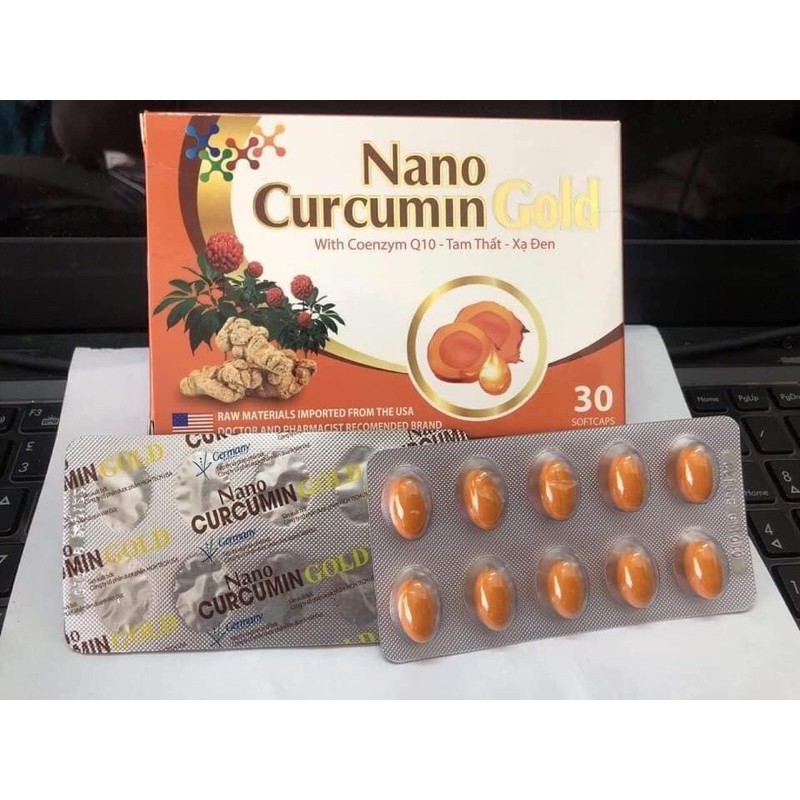 Nano Curcumin GOLD giảm các triệu chứng viêm đau dạ dày