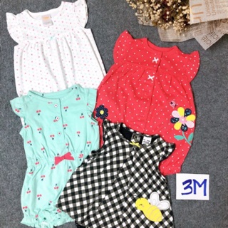 Carter body đùi cho bé gái xinh đủ size 0-24m