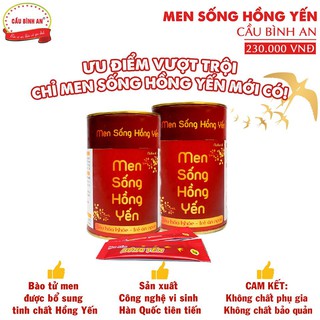 Men sống Hồng Yến Cầu Bình An