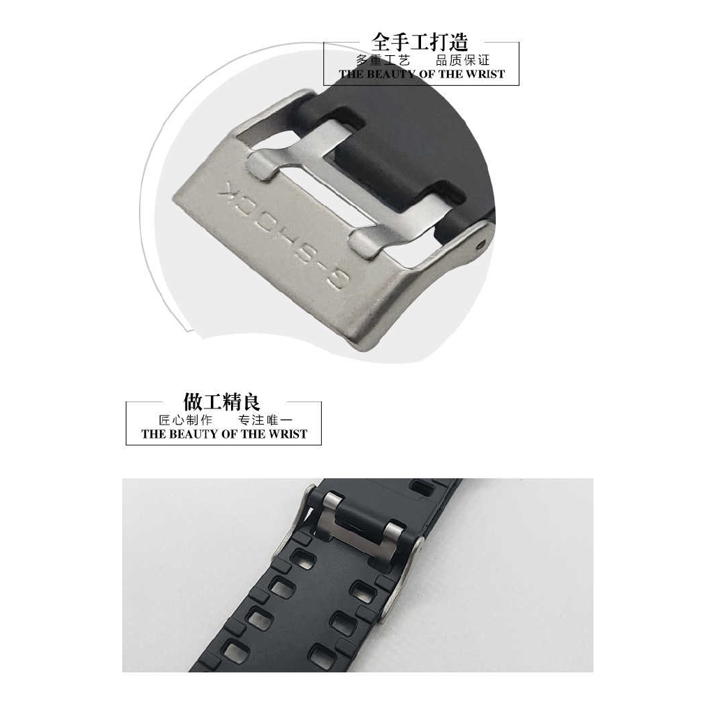 YIFILM Dây Đeo Cao Su Cho Đồng Hồ Casio G-SHOCK GA110 GA100
