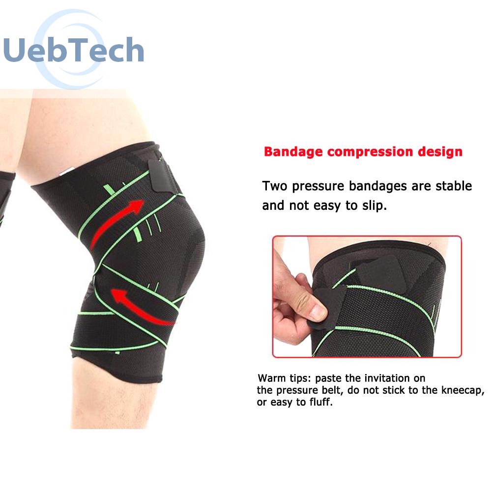 1 băng quấn đầu gối co giãn hỗ trợ tập thể thao chạy bộ