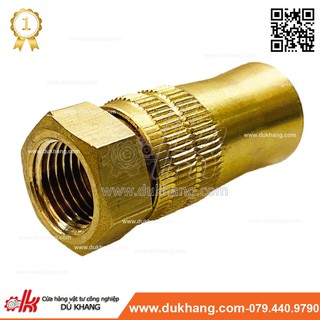 Béc rửa xe đồng ren trong 13mm - có chĩnh