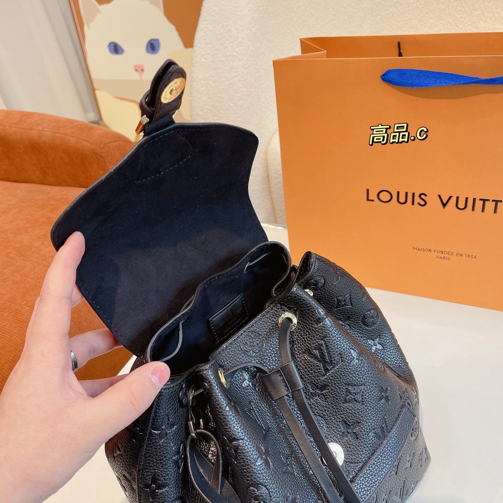 Ba Lô Du Lịch Vải denim Sức Chứa Lớn Phong Cách LV Mới Cho Nam Và Nữ