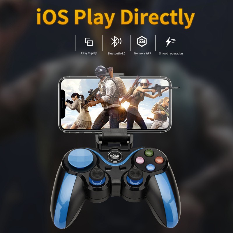 SHINECON Wireless Bluetooth Direct Connection Gamepad for Apple Android Direct Connection and Direct Play VR Gamepad