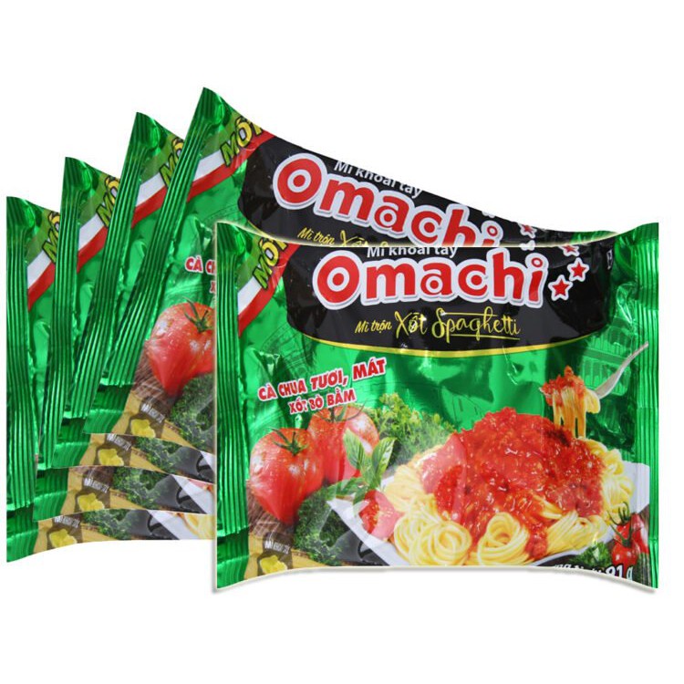 Mì Trộn Omachi Xốt Spaghetti Gói 91g