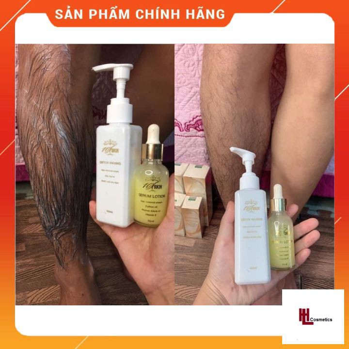 Kem Tẩy Lông DETOX WAXING Triệt Lông Tận Gốc 10xskin - [HL - Cosmetics] | BigBuy360 - bigbuy360.vn