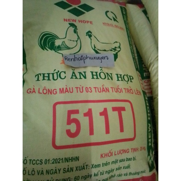 10kg cám gà to trên 21 ngày, thức ăn cho gà, cút, làm môi câu cá