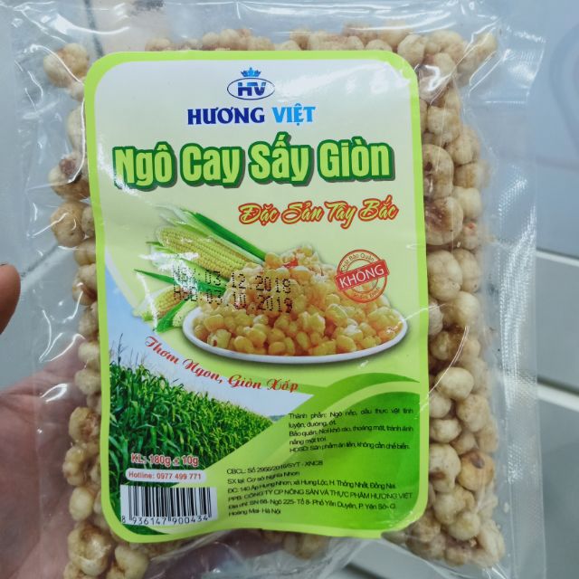 Ngô Cay Sấy Giòn Hương Việt