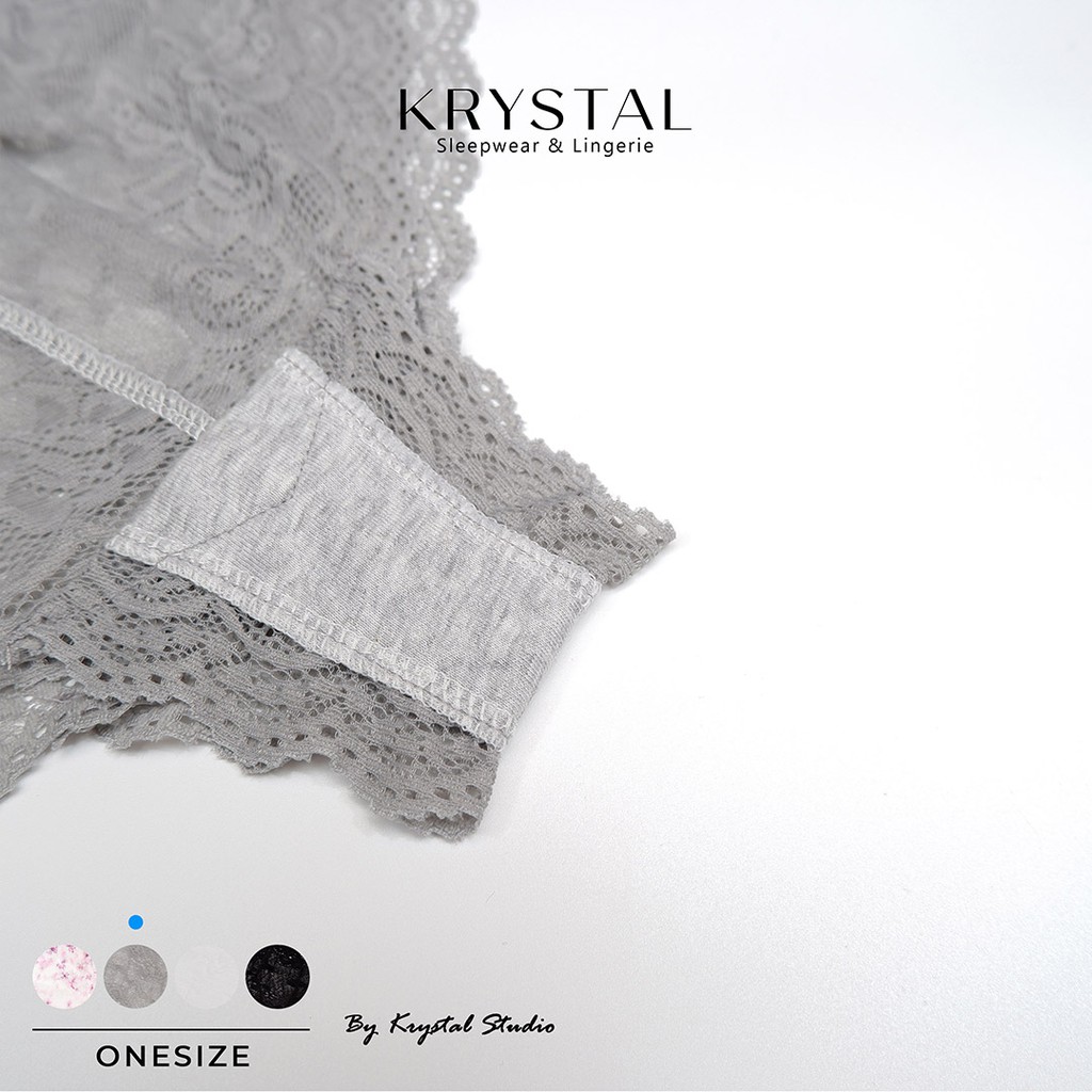 Quần lót ren Boxer lưng cao tới rốn ôm bụng KRYSTAL KQ17 | BigBuy360 - bigbuy360.vn